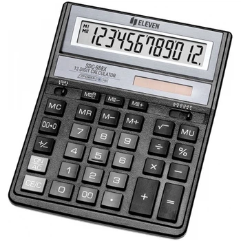 Калькулятор Eleven SDC-888 XBK 12р офісний
