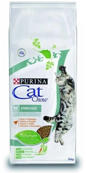 Sucha karma dla kotów sterylizowanych PURINA Cat Chow z kurczakiem 15kg (7613032233051)