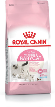 Sucha karma dla nowonarodzonych kociąt i kotów Royal Canin Mother & Babycat 4 kg (3182550707329) (2544040)