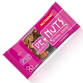 Батончик Nutrend DeNuts, 35 грамм, клюква