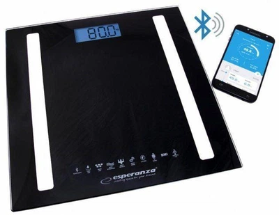 Весы бытовые черные B.Fit 8в1 Esperanza EBS-016K 3619582