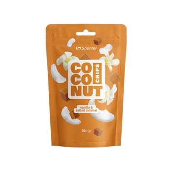 Заменитель питания Sporter Coconut Chips 30 g Vanilla & Salted Caramel
