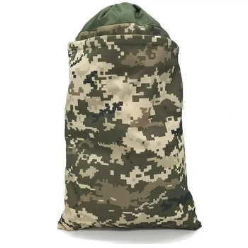 Тактическая сумка подсумок военная армейская с подкладкой для сброса магазина с системой Молли 32х25х20 см (474288-Prob) Камуфляж пиксель