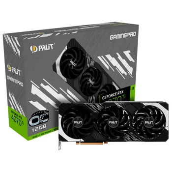 Видеокарта Palit GeForce RTX 4070 Ti 12GB GDDR6X GamingPro OC (NED407TT19K9-1043A)