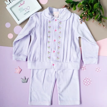 Костюм брючный для девочки Kidsplanet Panit080345 80 см Сиреневый