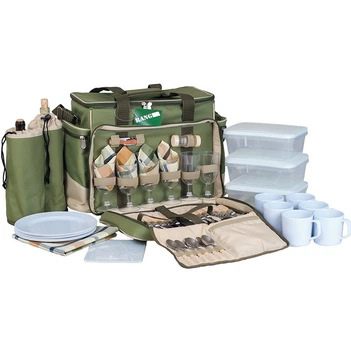 Набор для пикника в сумке Ranger Rhamper Lux RA9902 на 6 человек Green