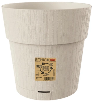 Вазон круглий Stefanplast Ethica 15 x 15 см Білий (68000)