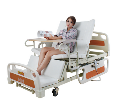 Медична функціональна електро ліжко з туалетом MIRID E39