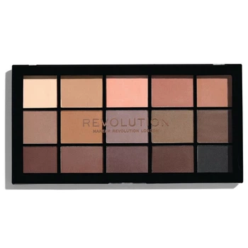Палетка теней для век MAKEUP REVOLUTION Reloaded Basic Mattes, 15 оттенков