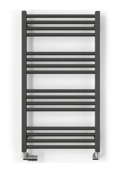 Рушникосушка водяна Terma FIONA 900х530, колір 9005 mat (чорний матовий) WGFIN090053K9M5SX