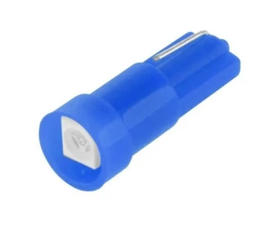 Світлодіодна лампа Т5 W1,2W W2x2,6d 1 smd 3528 24V Синя Autoexpect (15137)