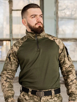 Тактическая рубашка Grifon Tactic CoolMax 1226800 52 Пиксель (ROZ6400151554)