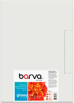 Фотобумага Barva Everyday Глянцевая А3 120 г/м2 100 л (IP-CE120-135)