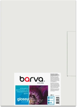Фотопапір Barva Everyday Глянцевий A3 180 г/м2 60 арк (IP-CE180-285)