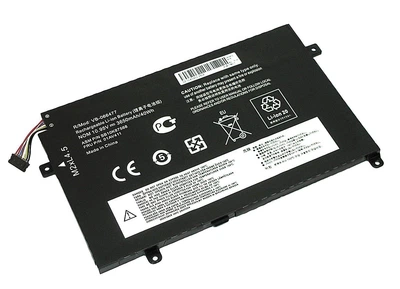 Аккумуляторная батарея для ноутбука Lenovo 01AV411 E470, E475 10.95V Black 3650mAh OEM High Copy