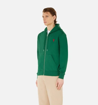 Худі чоловічі No Brand de Coeur Zipped Hoodie Green M