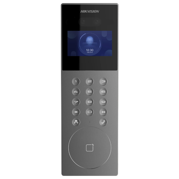 IP виклична панель зі зчитувачем обличчя Hikvision DS-KD9203-E6, 2Мп
