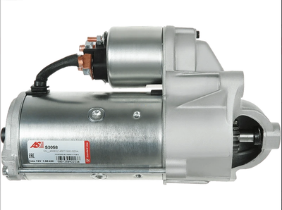 Стартер AS аналог Valeo 12V 1.8kW 11 зубов для Mitsubishi Nissan Opel Renault 1.9D 2.5D OE D7R44, CS1193 As (S3058)