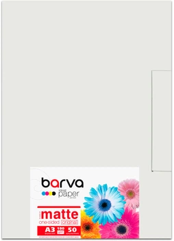 Фотобумага Barva Original Матовая А3 180 г/м2 50 л (IP-A180-107)