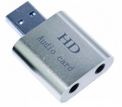 Звукова карта Dynamode USB-SOUND7-ALU silver (USB-SOUND7-ALU silver)