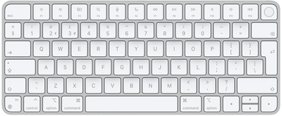 Клавіатура бездротова Apple Magic Keyboard з Touch ID Bluetooth International English (MK293Z/A)