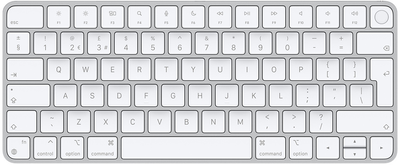 Клавіатура бездротова Apple Magic Keyboard з Touch ID Bluetooth US English (MK293LB/A)