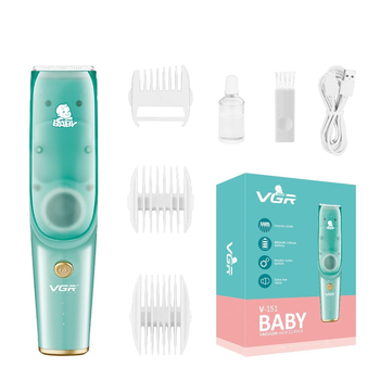 Машинка с вытяжкой для стрижки детей и младенцев VGR Baby V 151