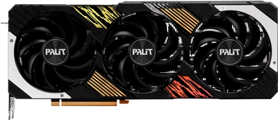 Видеокарта Palit PCI-Ex GeForce RTX 4070 Ti GamingPro 12GB GDDR6X (192bit) (2610/21000) (HDMI, 3 x DisplayPort) (NED407T019K9-1043A)
