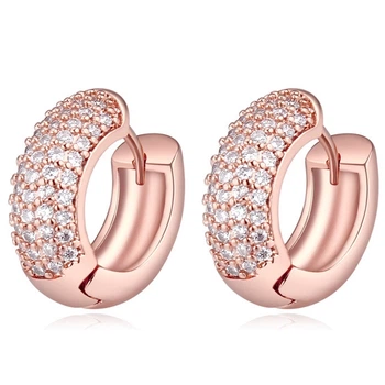 Серьги от дизайнеров Rigant 21369 1,5см*16мм Белый