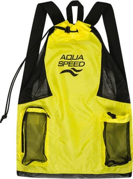 Сумка сетчатая Aqua Speed GEAR BAG 9302 (241-18) 48х64 см Желтая (5908217693020)