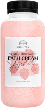Вершки для ванни Lunnitsa Полуниця 320 г (L063)