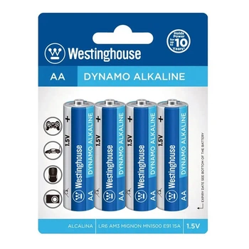 Батарейка Westinghouse Dynamo Alkaline AA (4шт)