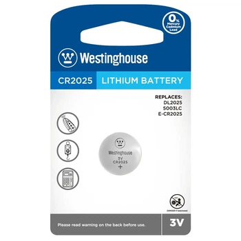 Батарейка CR2025 Lithium 3V Westinghouse