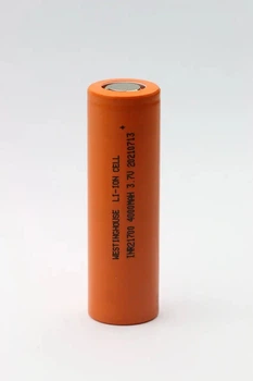 Акумулятор 21700 4000mAh Li-ion 40A, 10C 3,7V (INR21700) Westinghouse