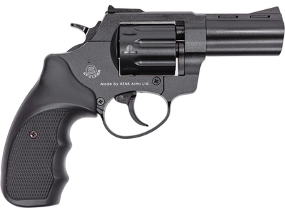 Револьвер под патрон Флобера Stalker 3" стальной барабан черная рукоятка (ST3S) 160 м/с