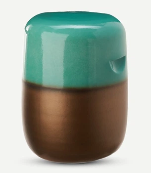 Табурет керамический Pols potten Stool Pill Turquoise