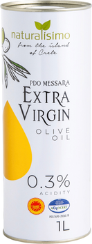 Олія оливкова Foksas Naturalisimo 0.3% кислотність 1000 мл (4779048080348)