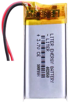 Литий полимерный аккумулятор Li Pol 402050 500мАч 3.7В. Liter Energy