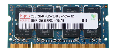 пам'ять Hynix DDR2 SO-Dimm 2GB DDR667 (HMP125S6EFR8C-Y5)