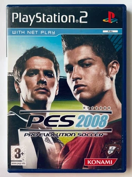 Pro Evolution Soccer 2008, Б/У, английская версия - диск для PlayStation 2