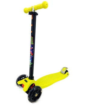 Самокат детский трехколесный Space Aliens Yellow (UES21K2S)