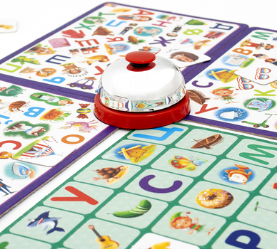 Игра со звонком Vladi Toys Гостре око Абетка (укр) (VT8010-14) 