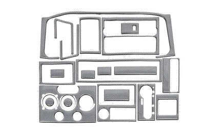Накладки на торпедо (1996-1999) Карбон для Volkswagen T4 Transporter