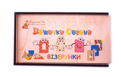 Доски Сегена узоры. Розумний лис (90143)