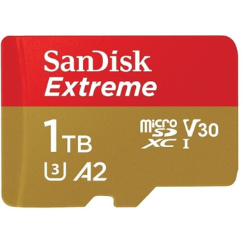 Карта памяти SanDisk 1 TB microSDXC UHS-I U3 V30 A2 Extreme (SDSQXAV-1T00-GN6MN)