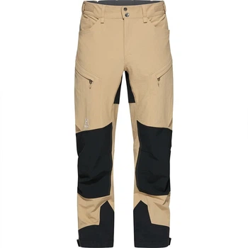 Брюки Haglofs Rugged Standard Pant Men L Песочный/Настоящий черный