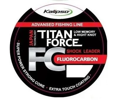 Флюорокарбон Kalipso Titan Force FC Leader 0,18 мм 30м арт 3906008