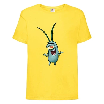 Футболка дитяча Спанч Боб 14 (Sponge Bob) жовта 164 см