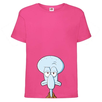 Футболка дитяча Спанч Боб 13 (Sponge Bob) рожева 128 см