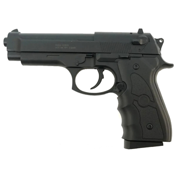Страйкбольний дитячий пістолет на кульках Galaxy Beretta 92 G052A іграшкова зброя з пластиковим глушником